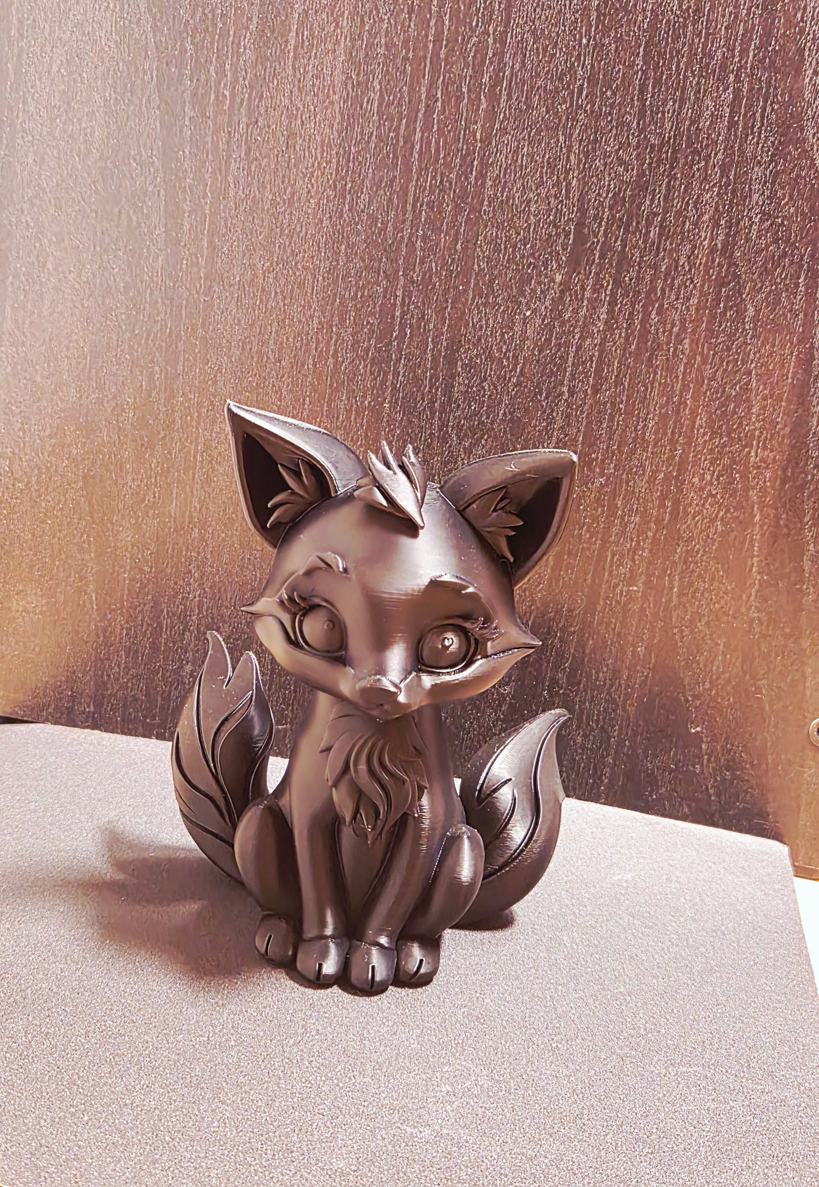 3D gedruckte Fuchsfigur (Groß)