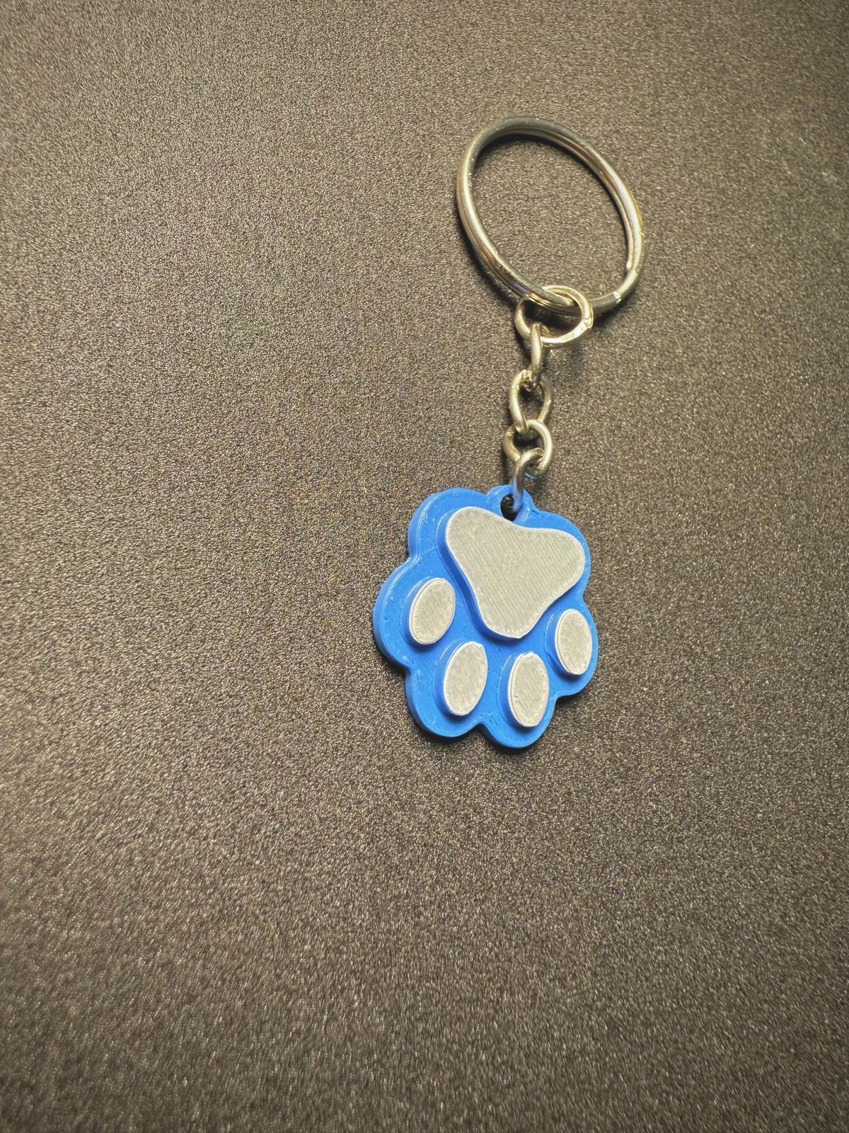 Schlüsselanhänger Pfote