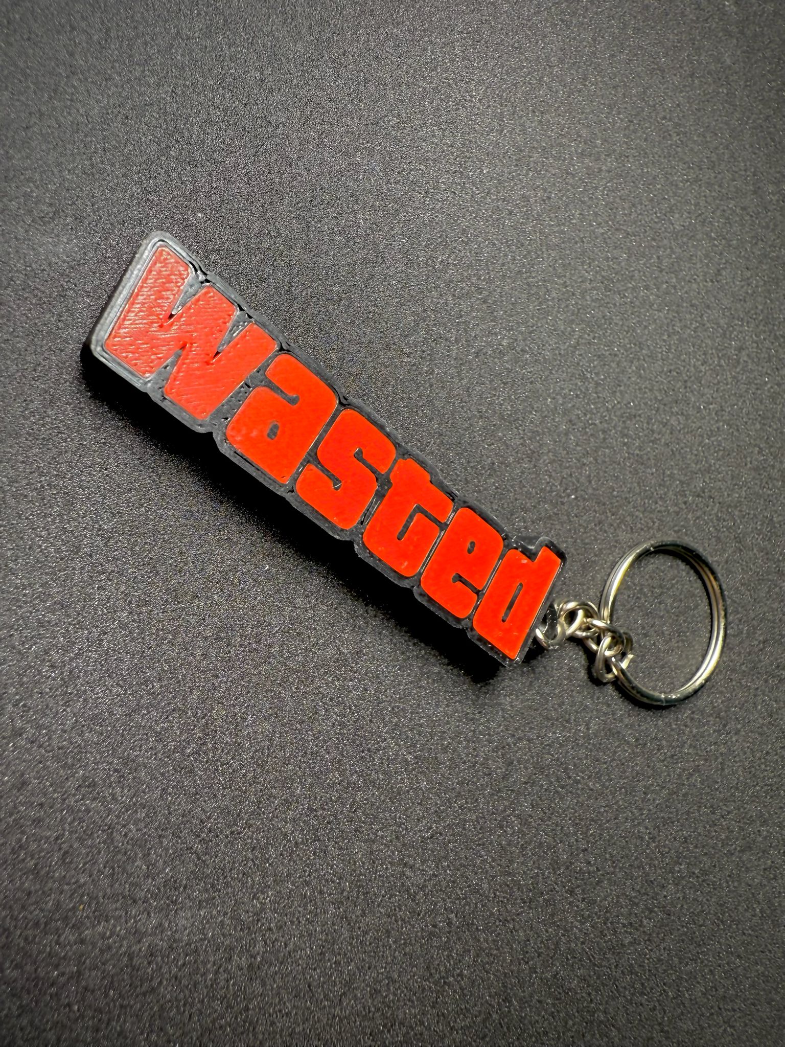 Schlüsselanhänger Wasted