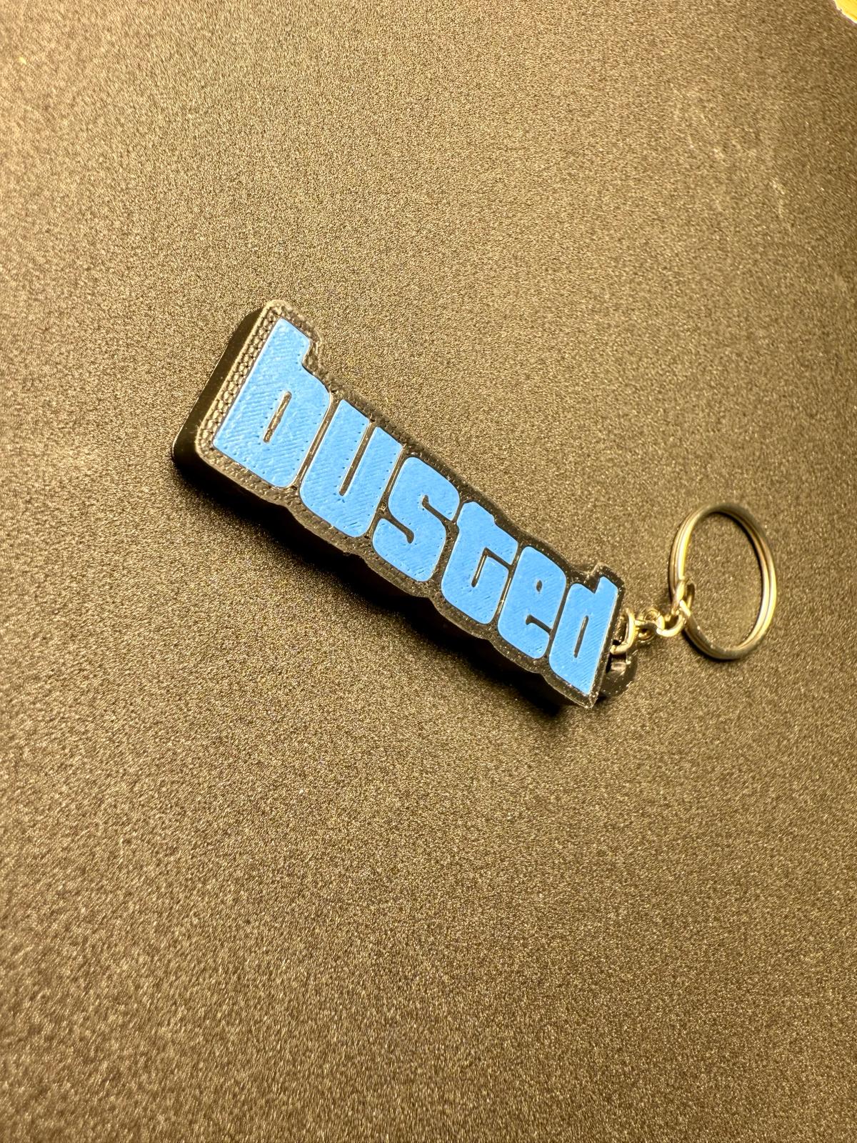 Schlüsselanhänger Busted