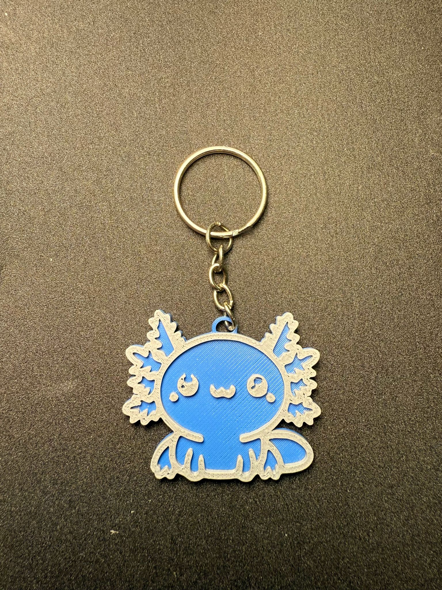 Schlüsselanhänger Axolotl